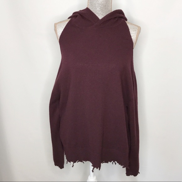 ♥️SOLD♥️ RtA | Juno Cashmere Cold Shoulder Sweater - Picture 4 of 8